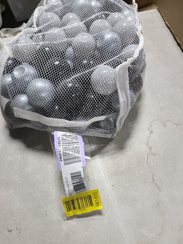 Photo 1 of  STARBOLO Ball Pit Balls Pack of 100 200 500 - BPA&Phthalate Free Non-Toxic Crush Proof Play Pit Soft Plastic Ball for 1 2 3 4 5 Years Old Toddlers Baby Kids Birthday Pool Tent Party 50 balls