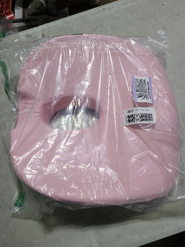 Photo 1 of  AUVON Innovative Donut Pillow Hemorrhoids Scientific Center Hole and Tailbone Cutout, Orthopedic Pain Relief Donut Seat Cushion for Coccyx, Sciatica, After Surgery Sitting Relief