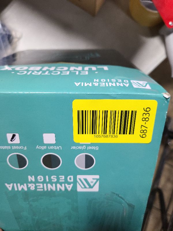 Photo 1 of Annie & Mia Design Electric Lunch Box for Adults, 90w 3.5L 2-Layer Portable Food Warmer, Dual Mode 2.5L + 1L Heated Lunch Box for Adults, Home/Car/Office/Truck Use, Lonchera Eléctrica