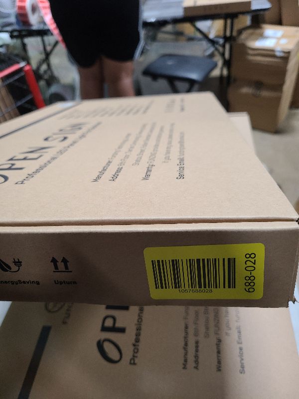 Photo 1 of 24"x12" Open Sign with Remote, Waterproof Outdoor Bright White Light LED Open Signs for Business Window Door Storefront Restaurant Store - Silver/Cold White