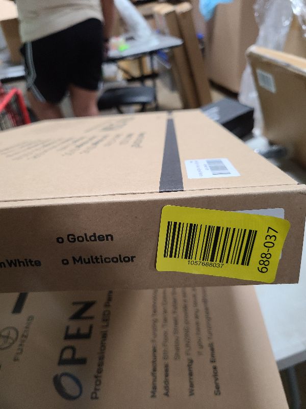 Photo 1 of 24"x12" Open Sign with Remote, Waterproof Outdoor Bright White Light LED Open Signs for Business Window Door Storefront Restaurant Store - Silver/Cold White