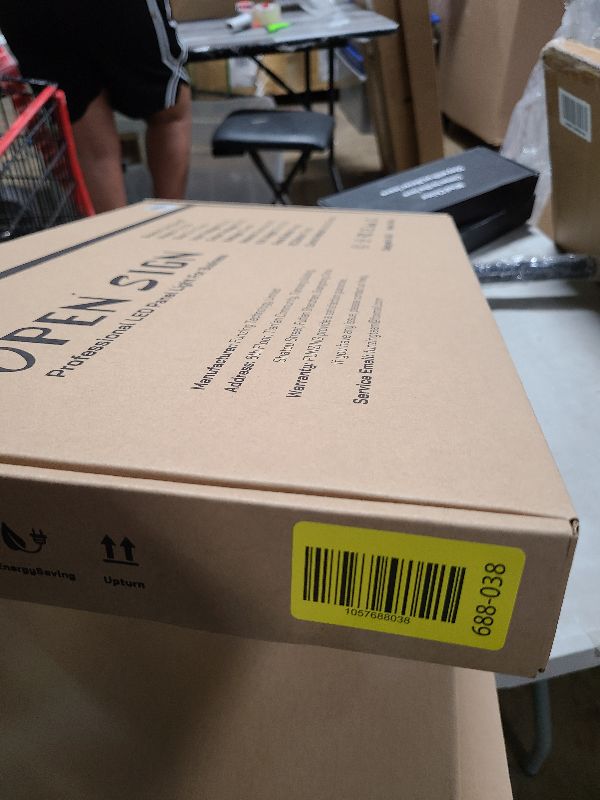 Photo 1 of 24"x12" Open Sign with Remote, Waterproof Outdoor Bright White Light LED Open Signs for Business Window Door Storefront Restaurant Store - Silver/Cold White 