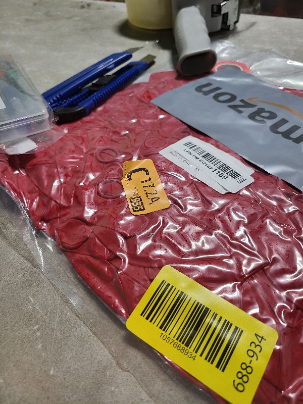 Photo 1 of 100pcs Red Balloons, Helium Quality 12 inch Red Latex Party Balloon for Birthday, Anniversary, Christmas, Racing Theme & Casino Party Decor (66ft Ribbons)