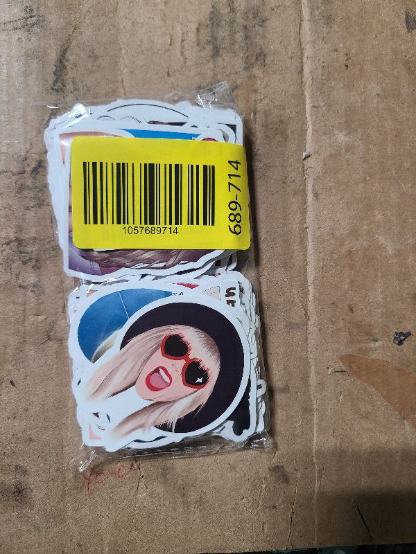 Photo 1 of 100pcs Taylor Swift Sticker for Adult, Singer Stickers for Teen Girl, Music Ablum Waterproof Vinyl Sticker for Water Bottle Laptop Phone Party Favors (TAY100)