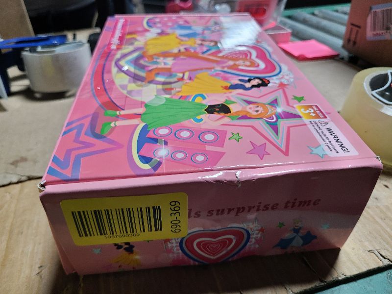 Photo 1 of 18 Pcs Princess Dress Up Clothes for Little Girl Role Play Costume Gift Set, Princess Dress Up Toys for Toddler Girls, Birthday Christmas Party Gifts for Girls Aged 3-6 Years Old