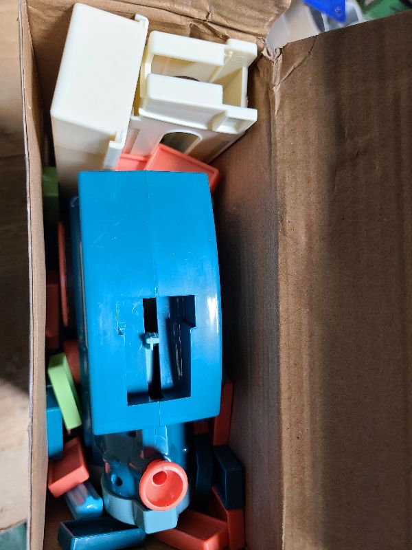 Photo 1 of 200 PCS Domino Train Toys Set, Automatic Dominos Building and Stacking Creative Game 4-8, Electric Dominoes Stem Montessori Toys for Kids Autistic Boys Girls 3 4 5 6 Year Old Christmas Birthday Gifts