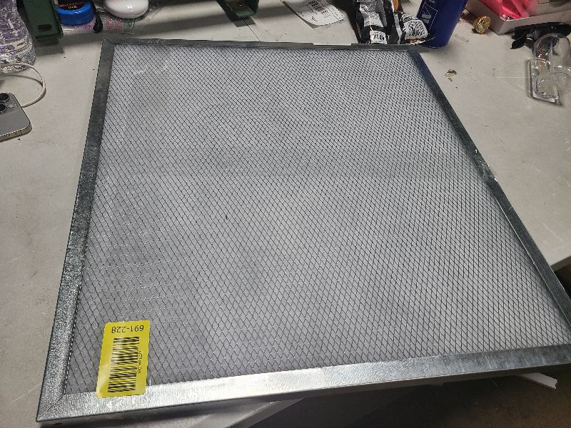 Photo 1 of 20 x 21-1/2 x 1 Electrostatic Washable Permanent A/C Furnace Air Filter 20x21-1/2x1