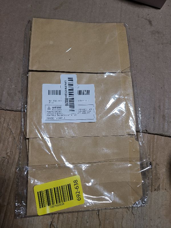 Photo 1 of 100-pack 4x6 Inches Mini Size Natural Kraft Paper Bags for Bakery Cookies Treats Snacks Popcorn Small Gift bag