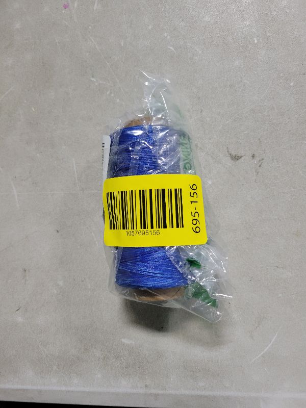 Photo 1 of 284 Yards 210D Heavy Duty Waxed Thread for Leather Sewing, Upholstery, Hand Sewing, Bookbinding, Shoe Repairing - 0.8mm Flat Wax for Leather Projects
