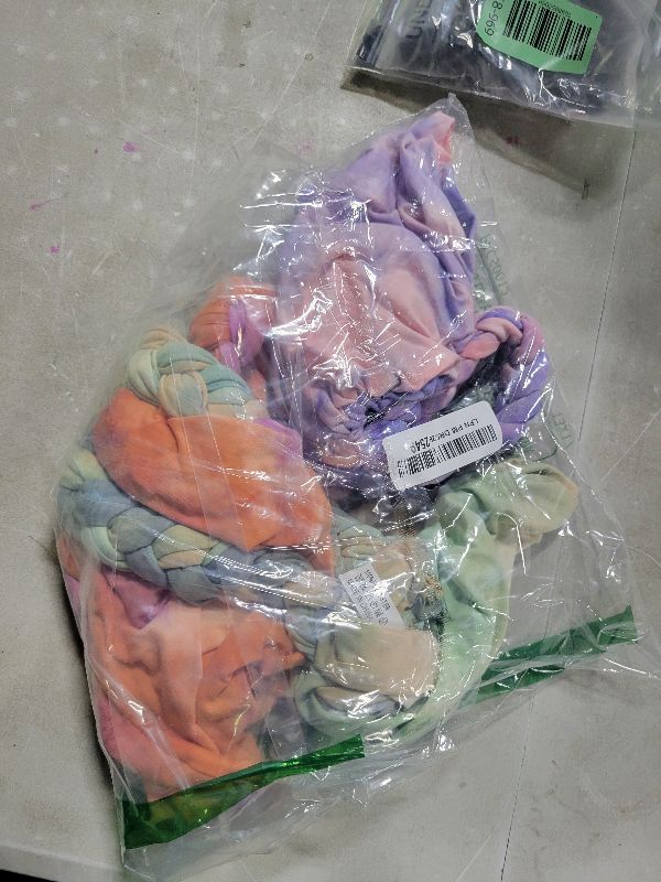 Photo 1 of 3 Pack Womens Printed Turban Hat Head Wraps Covers Chemo Cancer Beanies Cap Headwear (3 Pcs-M)