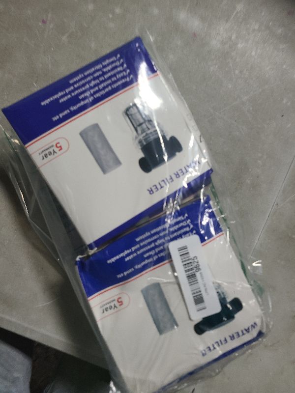 Photo 1 of 2 Pcs Water Filter, Twist-On Pipe Strainer, Nylon PA66 cover, PC bowl with 40 and 100 Mesh 304 Stainless Screen (1/2’‘ female)