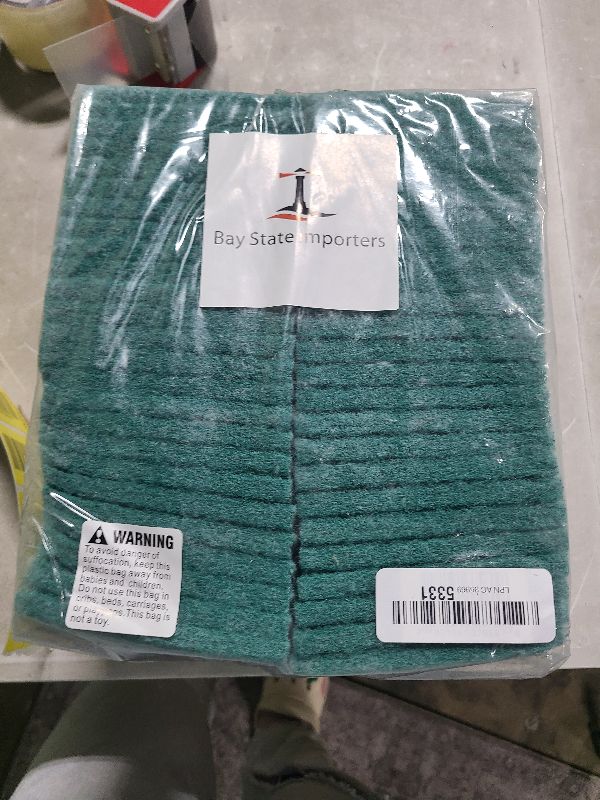 Photo 1 of 100 Pack Green Scouring Pads 3x4 Inch – Heavy Duty, Non Scratch Scrub Pads Bulk for Kitchen, Dishes, Pots, Pans, Grill & Household Cleaning – Reusable Multipurpose Scrubber Pads