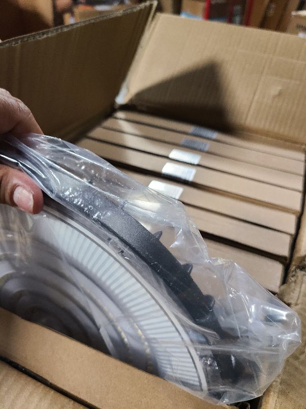 Photo 1 of 10 Pack UFO LED High Bay Light 200W, 30000 LM, 5000K Daylight, Commercial High Bay LED Shop Lights Fixture with 5' Cable US Hook for Warehouse Workshop Factory Barn Lighting