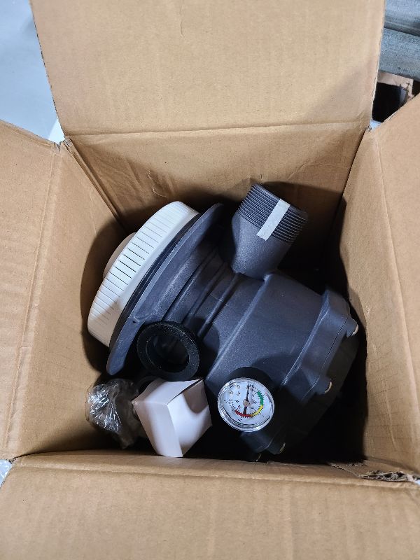 Photo 1 of 11496 6-Way Valve Replacement for Intex 14 and 16 Inch Sand Filter Pump 26647EG,26651EG.