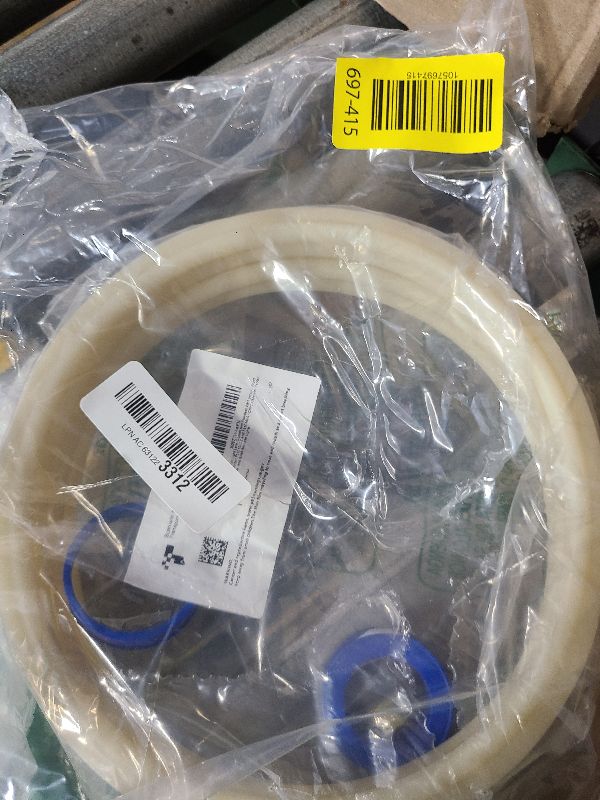 Photo 1 of (1 Set) 8 3/8" Pool Light Lens Gasket and Stainless Pilot Screw - Exact Replacements for Pentair 79101600Z and 79104800 - Compatible with Pentair IntelliBrite, AmerLite, and SAM Amerlite Lights