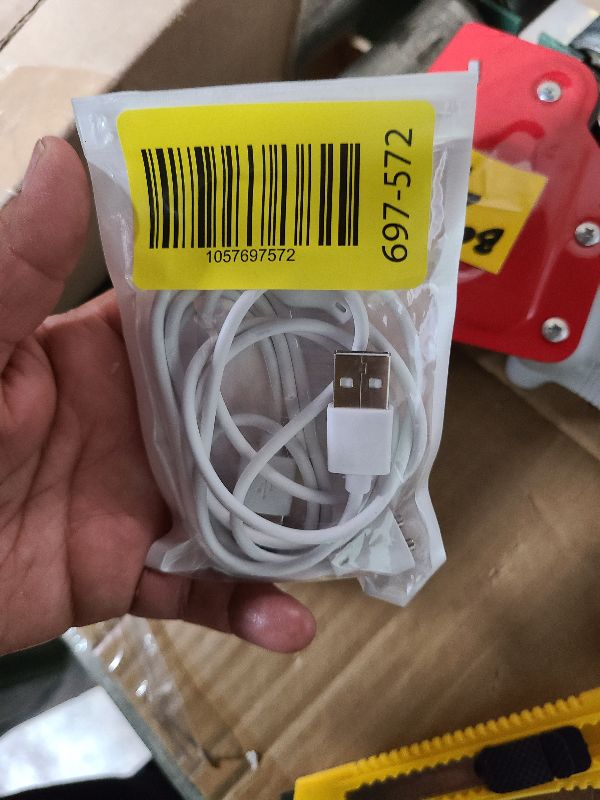 Photo 1 of 2Pack Magnetic USB DC Charger Cable Replacement Charging Cord 2.6Ft (6mm/0.24in)