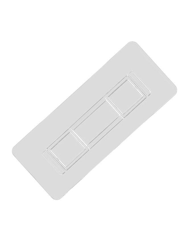 Photo 1 of  Caddy Adhesive Hooks, 6PCS No Drilling Shower Shelf Adhesive Replacement Patch Clip Rack Adhesive Shower Shelves for Bathroom Tissue Box Toothbrush Holder