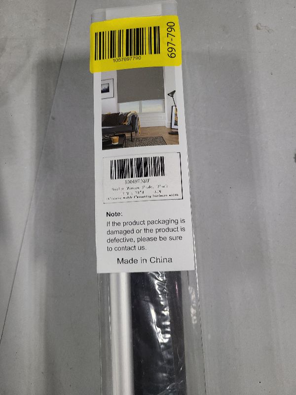 Photo 1 of 100% Blackout Roller Shades for Windows,UV Protection Pull Down Shades,Room Darkening Door Blinds Thermal Insulated Fabric for Home Office and Bedroom(17" W x 79" H,black