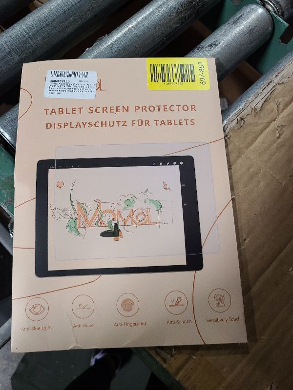 Photo 1 of [2 Pack] Paper Screen Protector for Apple iPad Pro 13 inch 7th (2024, M4), Matte Anti Glare Blue Light Filter, Write as Real Paper/High Sensitive/Bubble Free/Compatible with Apple Pencil