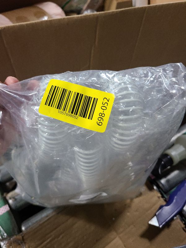 Photo 1 of 1.25" x 59" Swimming Pool Replacement Hoses for Above Ground Pool Pool Filter Pump Hoses Compatible with Filter Pump 330 GPH, 530 GPH, and 1000 GPH with Metal Clamps Fits For 607, 637 (White-2)