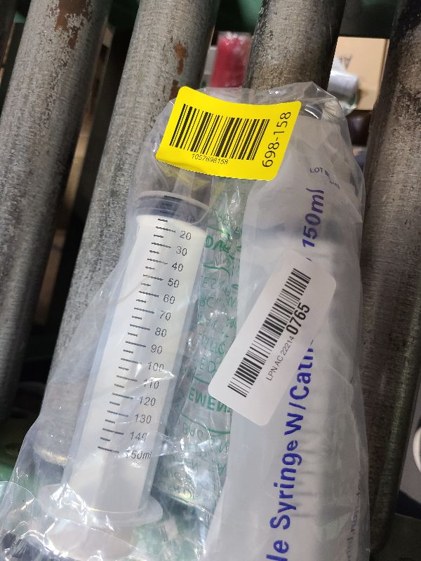 Photo 1 of 3 Pcs 150ml Large Syringes, Sterile and Individual Sealed, Easy to Use and Clean, Plastic Garden Syringe for Liquid, lip Gloss, Paint, Epoxy Resin, Oil, Watering Plants, Refilling
