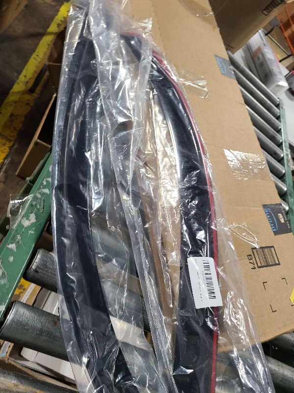 Photo 1 of 2024-2025 in-Channel Rain Guards Side Window Visor Deflectors for Toyota Tacoma SR SR5 TRD PreRunner Sport Off-Road i-FORCEMAX Limited Trailhunter Pro