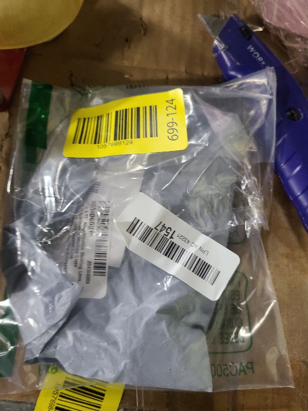 Photo 1 of 2" x 4.25" Magnification Welding Lens, 1.0 Magnification Welding Glass Magnifier Lens Cheater Lens Eye-Protecting Welding Accessories, Compatible with Most Welding Helmets (1.0)