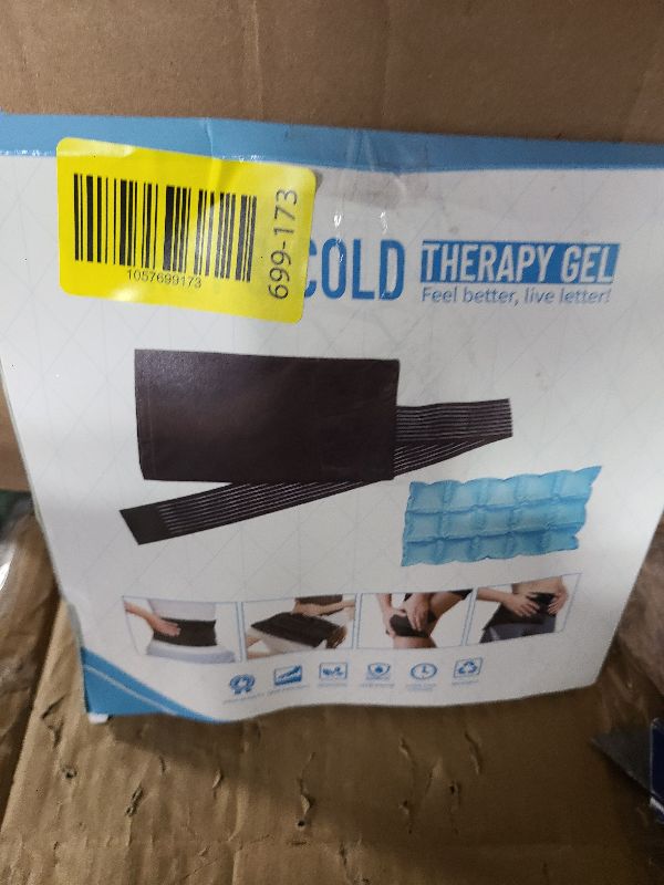 Photo 1 of 2 Ice Packs for Injuries Reusable, Cold and Hot Packs for Injuries, Joint Pain, Muscle Soreness, and Body Inflammation, Adjustable Ice Packs Wraps for Knees, Back, Shoulders, Arms, and Legs