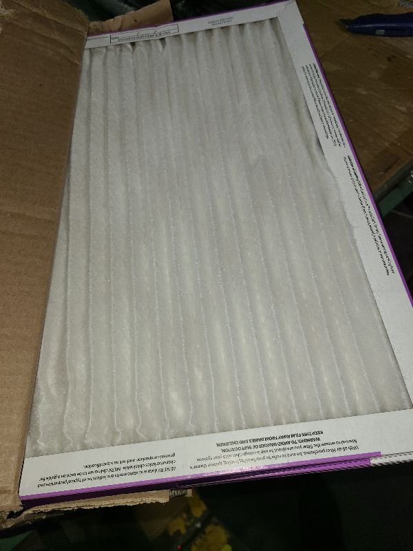 Photo 1 of 14x20x1 MERV 13 (4-Pack) Pleated Air Filter (Actual Size: 13.75"x19.75"x0.75") MPR 1900 & FPR 10, Furnace Air Filters
Amazon's Choice
