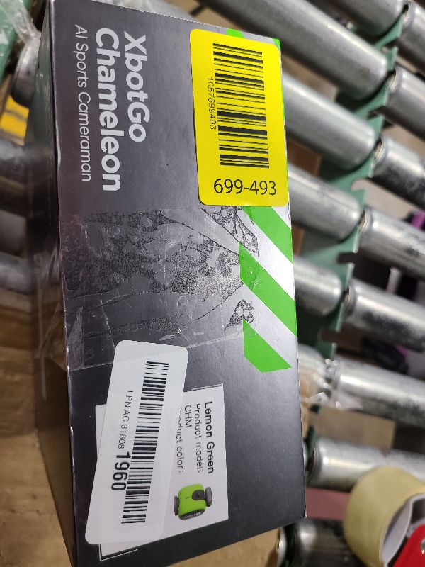 Photo 1 of XbotGo Chameleon AI Auto Sports Action Camera - 4K 60FPS Soccer Camera and Basketball Tracking Camera for Team Sports, Live Streaming, No Subscription, Works with iOS & Android (Lemon Green)