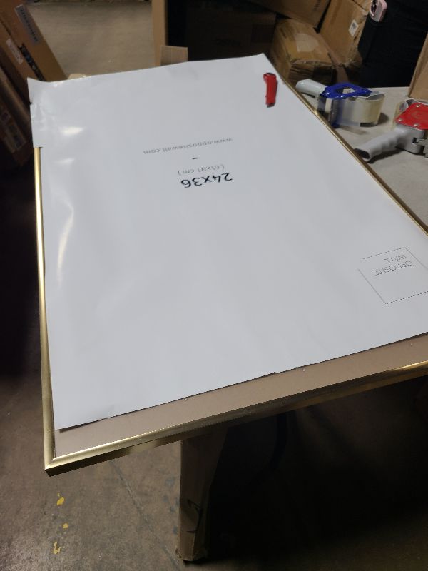 Photo 1 of 24x36 Picture Frame, 24x36 Poster Frame - Solid Oak Wood & Tempered Real Glass, Large 24 x 36 Frame for Wall, Rustic Wooden 24 by 36 Frame, 24x36 Frame with Mat for 20x30, Natural Oak Color