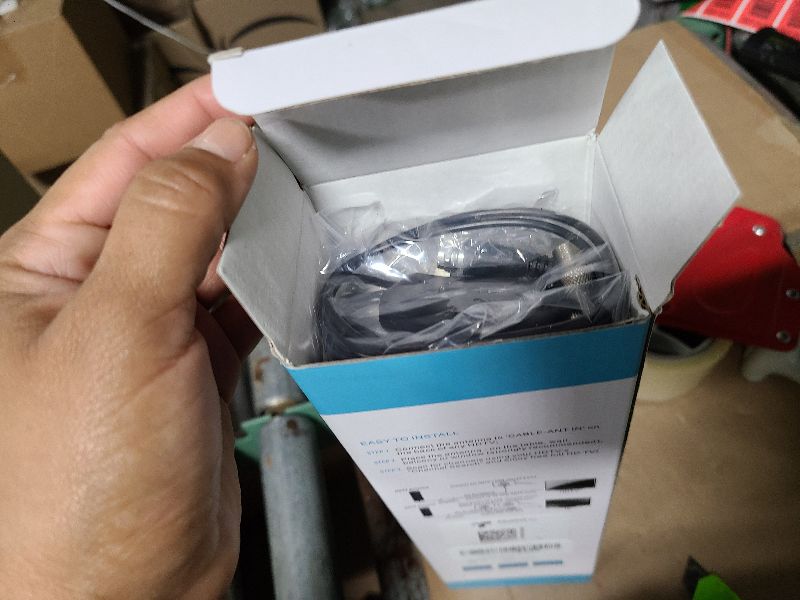 Photo 1 of 2025 Upgraded TV Antenna for Smart TV, 1800+ Miles Range Strongest for Local Channels with Amplifier Signal Booster, Waterproof Design, 33FT Coax Cable-Support 4K 1080p TV Antenna Indoor Ourdoor