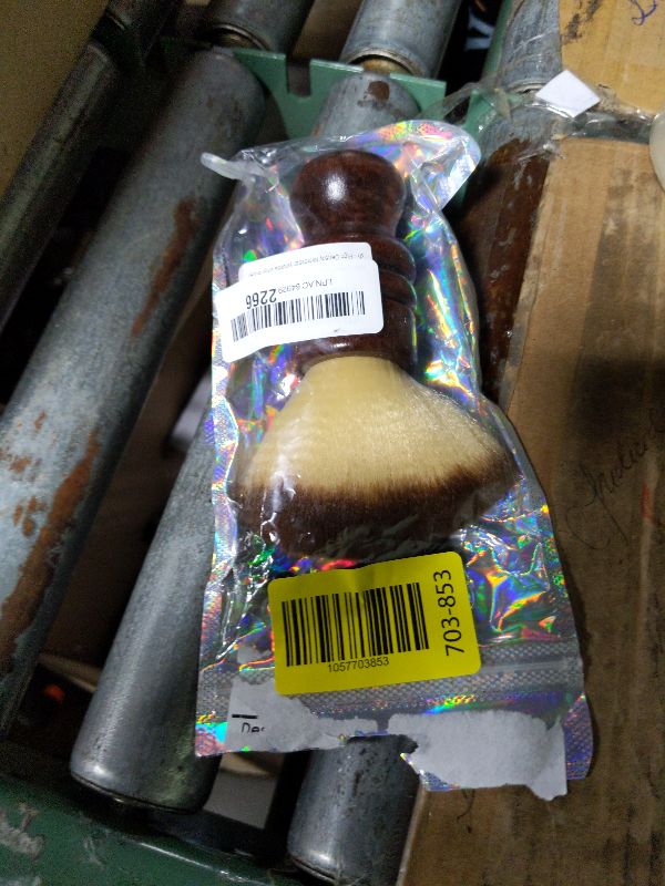 Photo 1 of 2-in-1 Vinyl Record Cleaning Kit with Stylus Brush - Anti Static Soft Record Cleaning Kit for Albums Record Players - Retro Wooden Handle Record Brush - High Density Microfiber Bristles Vinyl Brush