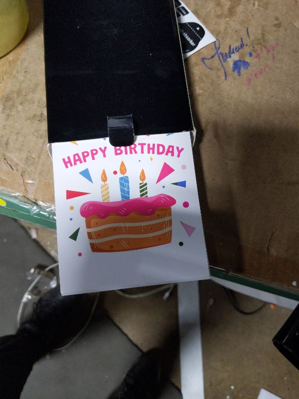 Photo 1 of 100 Pack Happy Birthday Cards - Bulk Set Includes 10 Unique Designs, 4 x 6 Inches for Kids & Adul