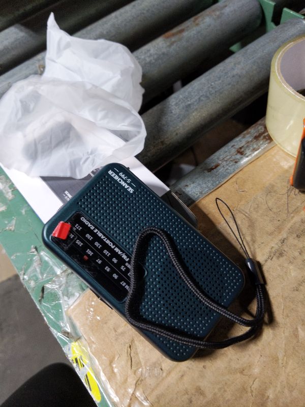 View 2 of 799 Mini Radio AM FM, Battery Operated Radio with Lanyard, Excellent Reception, Portable Radios AM FM, Transistor Radios with Headphone Jack, Antenna, Weight 2.7oz