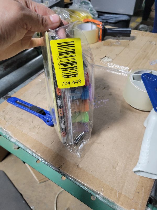 Photo 1 of 200PCS Halloween Goodie Bag Stuffers Stationery Set, Assorted Halloween Party Favors for Kids Toys Bulk Non Candy Halloween Treats Pencils, Eraser, Stamps, Slap Bracelets