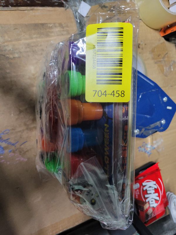 Photo 1 of 200PCS Halloween Goodie Bag Stuffers Stationery Set, Assorted Halloween Party Favors for Kids Toys Bulk Non Candy Halloween Treats Pencils, Eraser, Stamps, Slap Bracelets