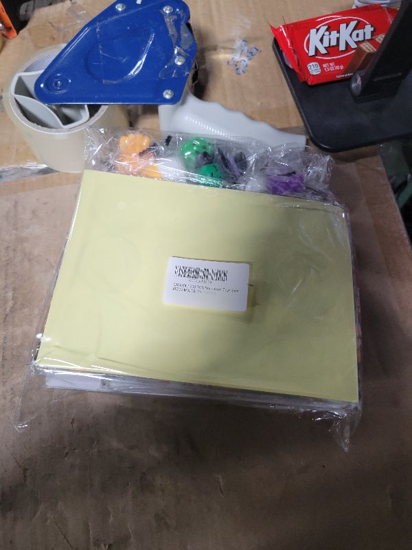 Photo 1 of 200PCS Halloween Goodie Bag Stuffers Stationery Set, Assorted Halloween Party Favors for Kids Toys Bulk Non Candy Halloween Treats Pencils, Eraser, Stamps, Slap Bracelets