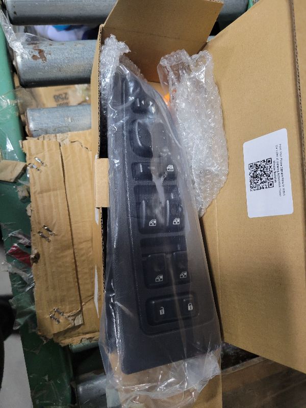 Photo 1 of 15883323 Master Power Window Switch Driver Side with Black Bezel Cover, Door Window Control Switches for 2003-2007 Chevy Avalanche Silverado Tahoe Cadillac Escalade GMC Sierra Yukon, DWS-220 901-075
