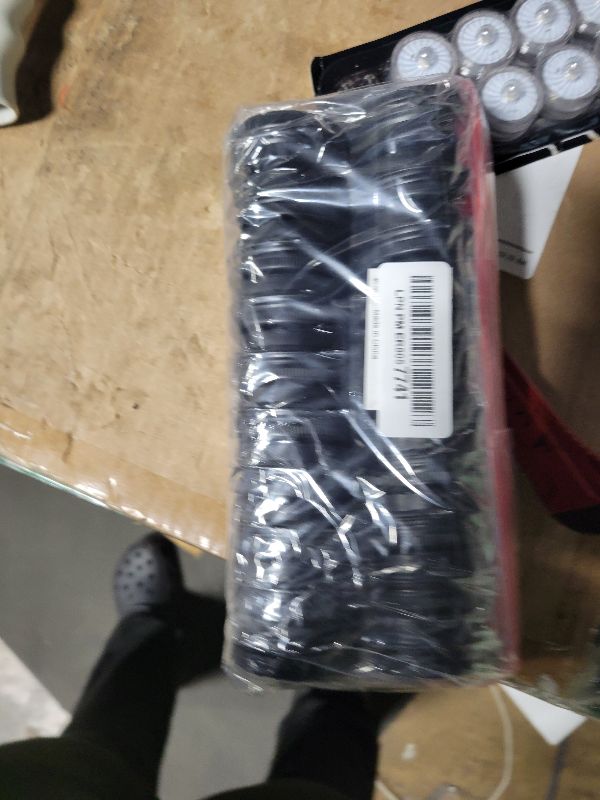 Photo 1 of 20 Pcs 1 Ounce Aluminum Tin Jars Containers Leak Proof Cosmetic Tin Jars Containers Round Screw Lids for Cosmetic, Salves, Balms, Lip Balm or Others, 30mL Black