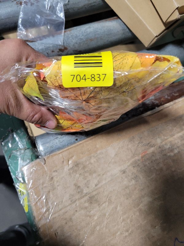 Photo 1 of 2 Pack Fall Decorations for Home Maple Leaf Lights Multicolored, Total 20Ft 40LED Battery Operated Fall Leaves Garland with Lights String Autumn Harvest Table Indoor Halloween Thanksgiving Decorations