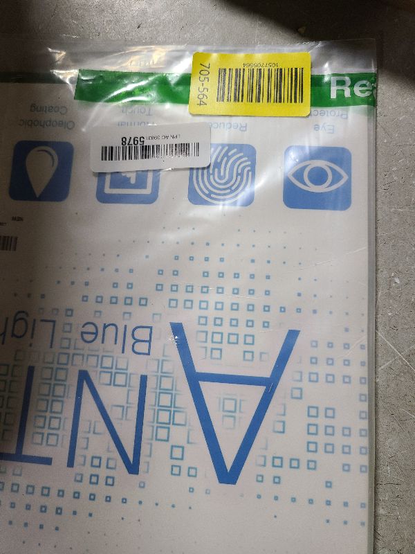 Photo 1 of 2 Pack 15.6 Inch Laptop Blue Light Screen Protector Touch Screen Anti-Glare, Computer Bluescreen Protector Compatible with Chromebook HP Pavilion ASUS Dell Acer Lenovo thinkpad 16:9 Eyes Protection Anti Scratch