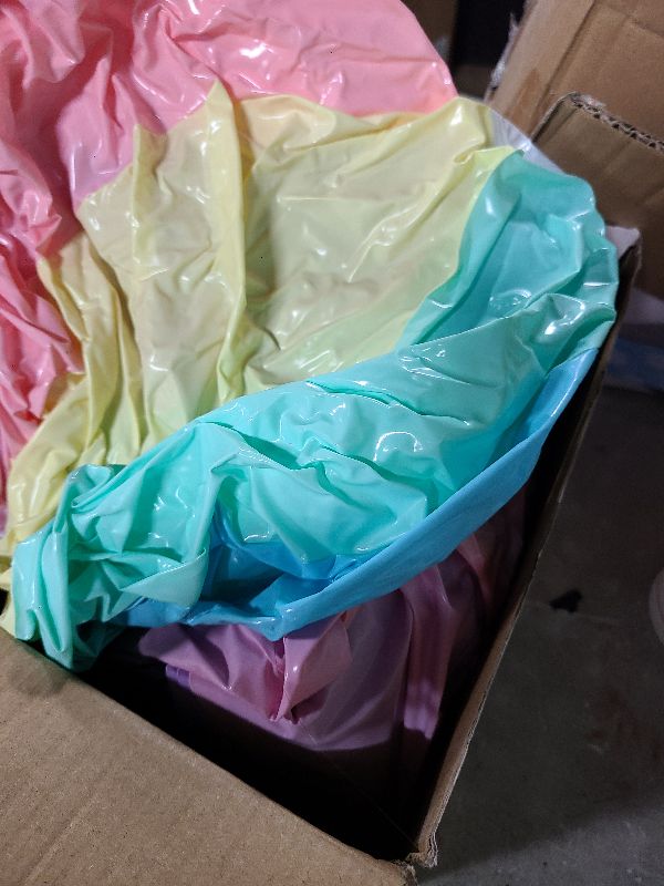 Photo 1 of 12 Pcs Pastel Inflatable Beach Balls Bulk Pastel Color Jumbo Big Beach Balls Baby Shower Birthday Summer Swimming Party Decorations Favor Water Games(12.5 Inch,Macaron Color)