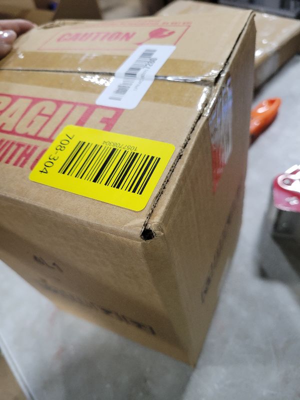 Photo 1 of 1 Gallon Glass Beverage Dispenser with Lid, Stainless Steel Spigot, Glass Drink Dispensers for Parties, Lemonade Dispenser With Ice Cylinder for Weddings, Party,Sun Tea Jar, Water Juice Dispensers