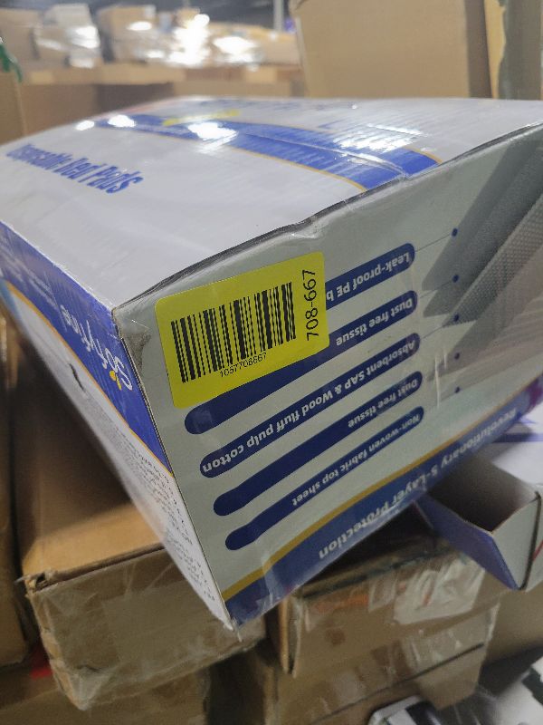 Photo 1 of 100 Count Disposable Beds Pads,23"x36" Waterproof Adults Incontinence Chucks Underpads,Absorbent Leakproof Pee Pads for Kids,Elderly,Extra Large Dog Puppy Training Pad,Baby Changing Liner