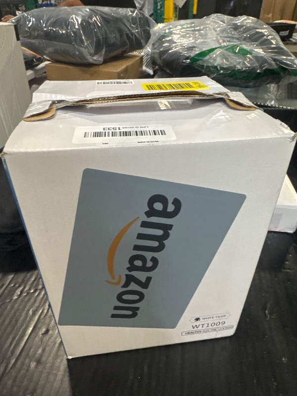 Photo 1 of 1.0L Mini Rice Cooker,WHITE TIGER Portable Travel Steamer Small,15 Minutes Fast Cooking, Removable Non-stick Pot, Keep Warm, Suitable For 1-2 People - For Cooking Soup, Rice, Stews & Oatmeal