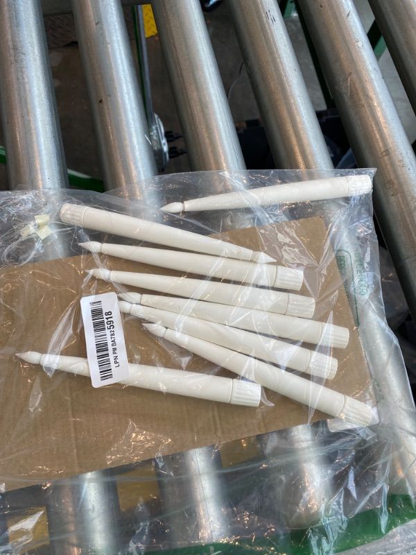 Photo 1 of ***MISSING PARTS*** QVAIVE 18Pcs Floating Candles with Magic Wand Remote, Battery Operated Flameless Taper Candles, Flickering Warm LED Light Window Candle for Halloween Decorations Christmas Wedding Party Decor