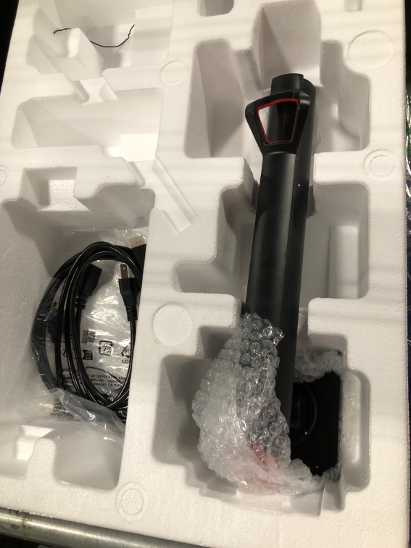 Photo 1 of **** BROKEN DISPLAY SALE FOR PARTS *** FINAL SALE **** NO RETURNS*** AtomFun YOGAES 49 Inch 5K Wide Dual QHD (5120x1440) IPS Surface Game Display, 49 Inch montior. HDR 400, Hidden Inside, USB-C, VESA100*100mm, Tilt Height Adjustment Possible, G-Sync (75hz