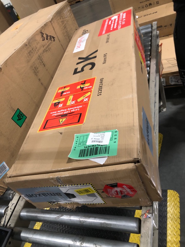 Photo 1 of **** BROKEN DISPLAY SALE FOR PARTS *** FINAL SALE **** NO RETURNS*** AtomFun YOGAES 49 Inch 5K Wide Dual QHD (5120x1440) IPS Surface Game Display, 49 Inch montior. HDR 400, Hidden Inside, USB-C, VESA100*100mm, Tilt Height Adjustment Possible, G-Sync (75hz