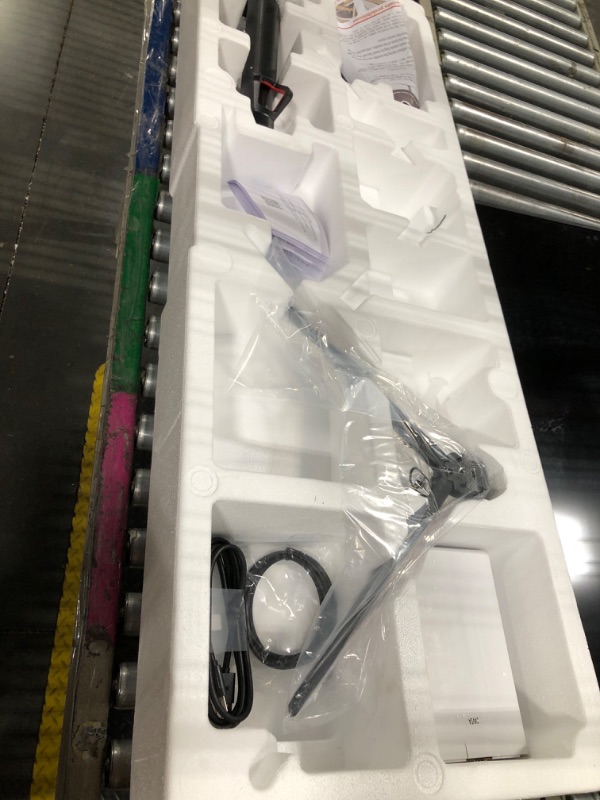 Photo 1 of **** BROKEN DISPLAY SALE FOR PARTS *** FINAL SALE **** NO RETURNS*** AtomFun YOGAES 49 Inch 5K Wide Dual QHD (5120x1440) IPS Surface Game Display, 49 Inch montior. HDR 400, Hidden Inside, USB-C, VESA100*100mm, Tilt Height Adjustment Possible, G-Sync (75hz